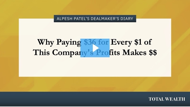 Video - Why Paying $36 for Every $1 of This Company's Profits Makes $$